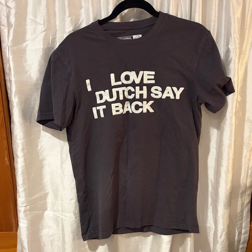 LONELY GHOST Men's Black Tee with White Slogan